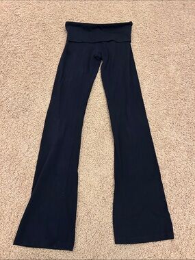 Aeropostale Navy Foldover Pants